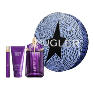 Thierry Mugler Alien zestaw woda perfumowana spray 60ml + balsam do ciała 50ml + miniatura wody perfumowanej 10ml
