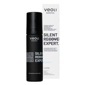 VEOLI BOTANICA SILENT RECOVERY EXPERT wyciszajaca maska na noc wspierająca mikrobiom z mocznikiem 2%, olejem konopnym 2%, fermentowanym olejem z kamel