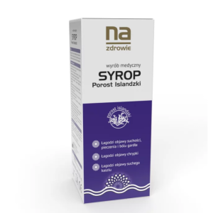 NA ZDROWIE Syrop Porost Islandzki z cynkiem - 200 ml