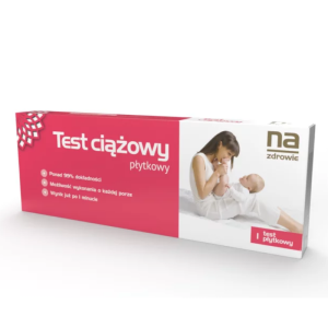 NA ZDROWIE Test ciążowy płytkowy - 1szt.
