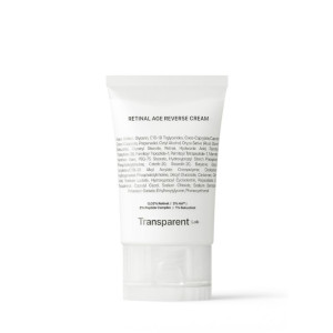 Transparent Lab Retinal Age Reverse Cream - przeciwstarzeniowy krem do twarzy z retinalem (0,03%) - 50ml