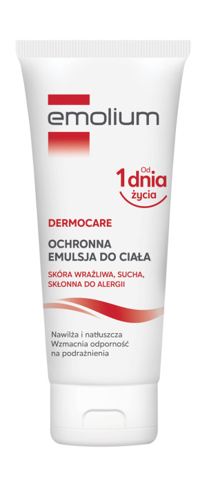 EMOLIUM DERMOCARE Ochronna Emulsja Do Ciała - skóra wrażliwa - 200ml