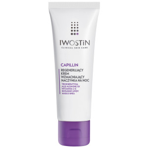 IWOSTIN CAPILLIN Regenerujący Krem Wzmacniający Naczynka Na Noc – 50ml