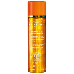 INSTITUT ESTHEDERM SUN CARE Adaptasun Golden Glow Hydra-Protective Shimmering Sun Care Body Oil, ochronny olejek do ciała, nawilża i rozświetla skórę