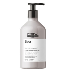 L'Oreal Professionnel Serie Expert Silver Shampoo szampon do włosów siwych i rozjaśnianych 500ml