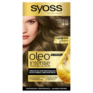 Syoss Oleo Intense farba do włosów trwale koloryzująca z olejkami 6-10 Ciemny Blond