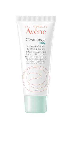 AVÈNE Cleanance Hydra Łagodzący Krem Do Skóry Podrażnionej i Wysuszonej - 40 ml