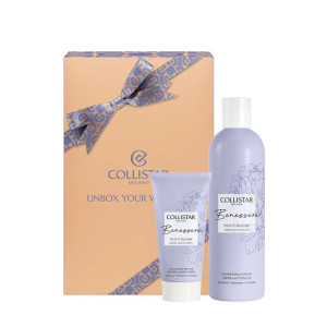 COLLISTAR SET (Unbox YOUR Wellness Creamy Shower MILK + SOFT BODY Butter ) krem pielęgnacyjny 250 ml
