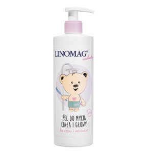 Linomag Żel do mycia ciała i głowy dla dzieci i niemowląt 400ml