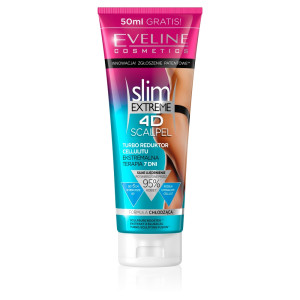 Eveline Slim Extreme 4D Scalpel turbo reduktor cellulitu ekstremalna terapia 7 dni 250ml