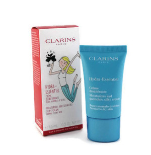 CLARINS HYDRA ESSENTIEL MOISTURIZES AND QUENCHES SILKY CREAM NORMAL TO DRY SKIN 15ML