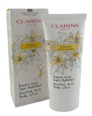 CLARINS MOISTURE RICH BODY LOTION NEROLI 75ML