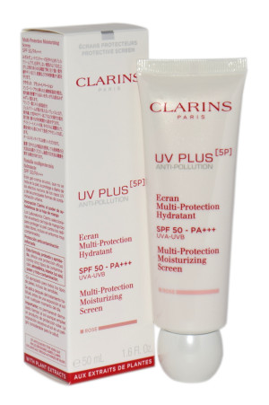 CLARINS UV PLUS Multi-Protection Moisturizing Screen Spf50 ROSE Cream krem pielęgnacyjny 50 ml