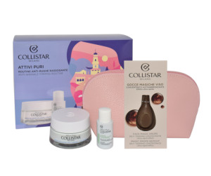 COLLISTAR SET (Collagen BALM Cream + Salicylic ACID Lotion + SELF Tanning Drops Sample + Cosmetics Bag) balsam do ciała 15 ml