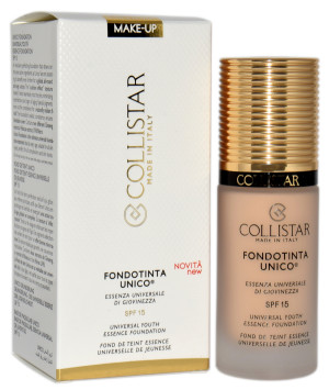 COLLISTAR Unique Foundation Universal Essence OF Youth SPF 15 N° 1N Ivory podkład do twarzy