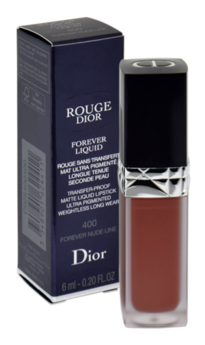 DIOR Rouge Forever Liquid Lipstick 400 Forever NUDE kosmetyk do ust 6 ml