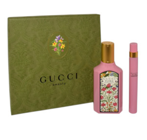 GUCCI SET (Flora Gorgeous Gardenia + Travel Spray ) woda perfumowana spray damskie 50 ml