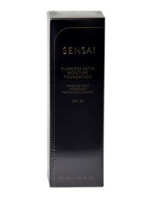 KANEBO SENSAI FLAWLESS SATIN MOISTURE FOUNDATION SPF25 FS206 BROWN BEIGE 30ML