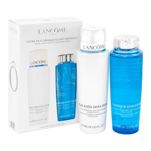 LANCOME SET DUO CLEANSING OIL SKIN (cleansing fluid 400ml + hydrating toner 400ml)