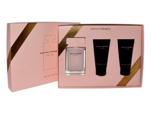 NARCISO RODRIGUEZ SET (For HER + BODY Lotion + Shower GEL ) woda perfumowana spray 50 ml