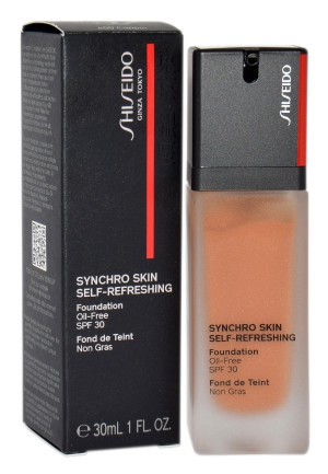 SHISEIDO SYNCHRO SKIN SELF-REFRESHING FOUNDATION SPF30 450 COPPER 30ML