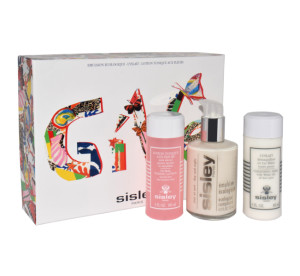 SISLEY SET (EMULSION ECOLOGIQUE 125ML+CLEANSING MILK with White Lily all skin 100ML+FLORAL TONNING LOTION dry/sensitive skin 100ML)