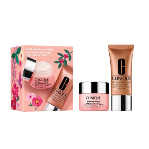 CLINIQUE ZESTAW Sunkissed Essentials zestaw nawilżający krem do twarzy 30ml + beztłuszczowy żel samoopalający 30ml