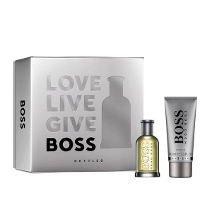 HUGO BOSS SET (Boss Bottled + Shower GEL ) woda toaletowa spray 50 ml