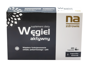 NA ZDROWIE Węgiel Aktywny - 20 Kapsułek