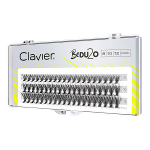 Clavier BeDU2O Double Volume kępki rzęs Mix 8-10-12mm