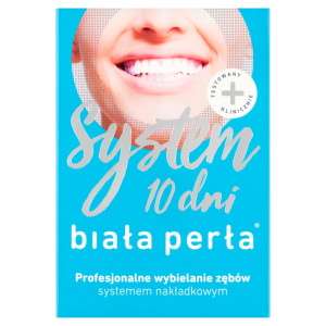 Biała Perła Zestaw System 10 dni do wybielania zębów w domu żel inicjujący 65ml + żel aktywujacy 8ml + żel wybielajacy 65ml