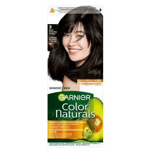Garnier Color Naturals Creme krem koloryzujący do włosów 2.0 Bardzo Ciemny Brąz