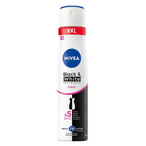 Nivea Black&White Invisible Clear antyperspirant spray 250ml