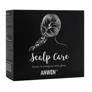 Anwen Scalp Care zestaw do pielęgnacji skóry głowy Grow Me Tender ziołowa wcierka rozgrzewająca 150ml + Darling Clementine serum do pielęgnacji skóry