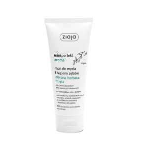 Ziaja Mintperfekt Aroma mus do mycia i higieny zębów Zielona Herbata Mięta 100ml