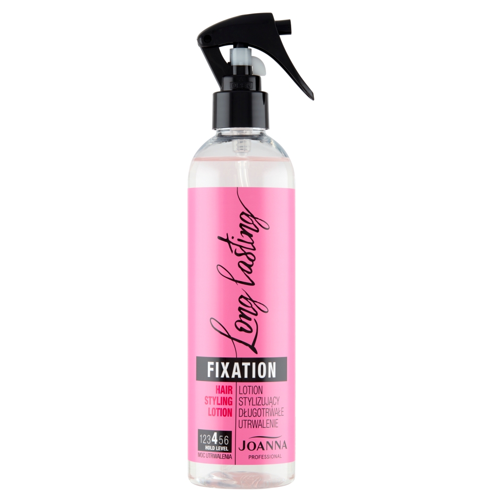 Joanna Professional Long Lasting lotion do układania włosów bardzo mocny 300ml