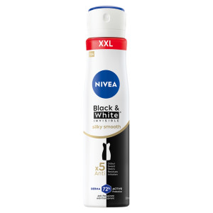 Nivea Black&White Invisible Silky Smooth antyperspirant spray 250ml
