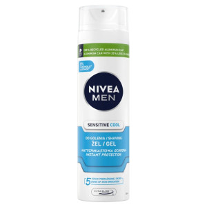 Nivea Men Sensitive Cool chłodzący żel do golenia 200ml
