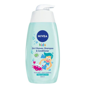 Nivea Kids żel do mycia ciała 2w1 o zapachu jabłkowych karmelków 500ml