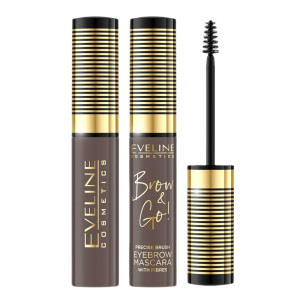 Eveline Cosmetics Brow & Go! Eyebrow Mascara tusz do brwi z zagęszczającymi włókienkami 01 Light 6ml