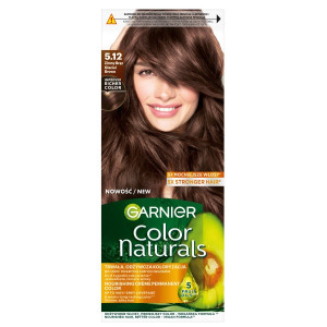 Garnier Color Naturals Creme krem koloryzujący do włosów 5.12 Zimny Brąz