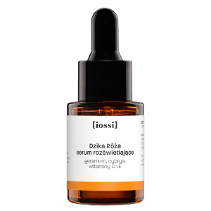 Iossi Dzika Róża serum rozświetlające z geranium cyprysem witaminami C i E 10ml