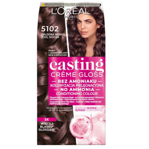 L'Oreal Paris Casting Creme Gloss farba do włosów 5102 Chłodna Mokka