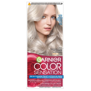 Garnier Color Sensation superrozjaśniający krem koloryzujący S11 Przydymiony Ultrajasny Blond