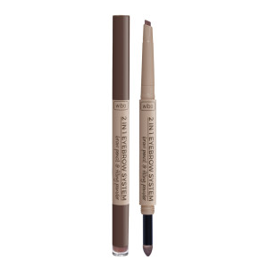 Wibo 2in1 Eyebrow System kredka i gąbka do brwi 1