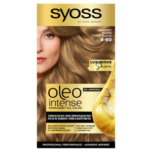 Syoss Oleo Intense farba do włosów trwale koloryzująca z olejkami 8-60 Miodowy Blond