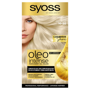 Syoss Oleo Intense farba do włosów trwale koloryzująca z olejkami 10-50 Popielaty Blond
