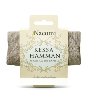 Nacomi Kessa Hammam rękawica do kąpieli z lnu naturalnego