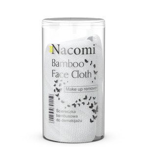 NACOMI Bamboo Face Cloth Make Up Remover ściereczka bambusowa do demakijażu