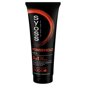 Syoss Men Power Hold Gel żel do włosów Ultra Strong 250ml